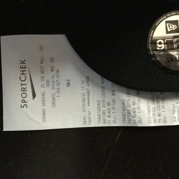 Raptors 2019 Championship Hat - Picture 4 of 4